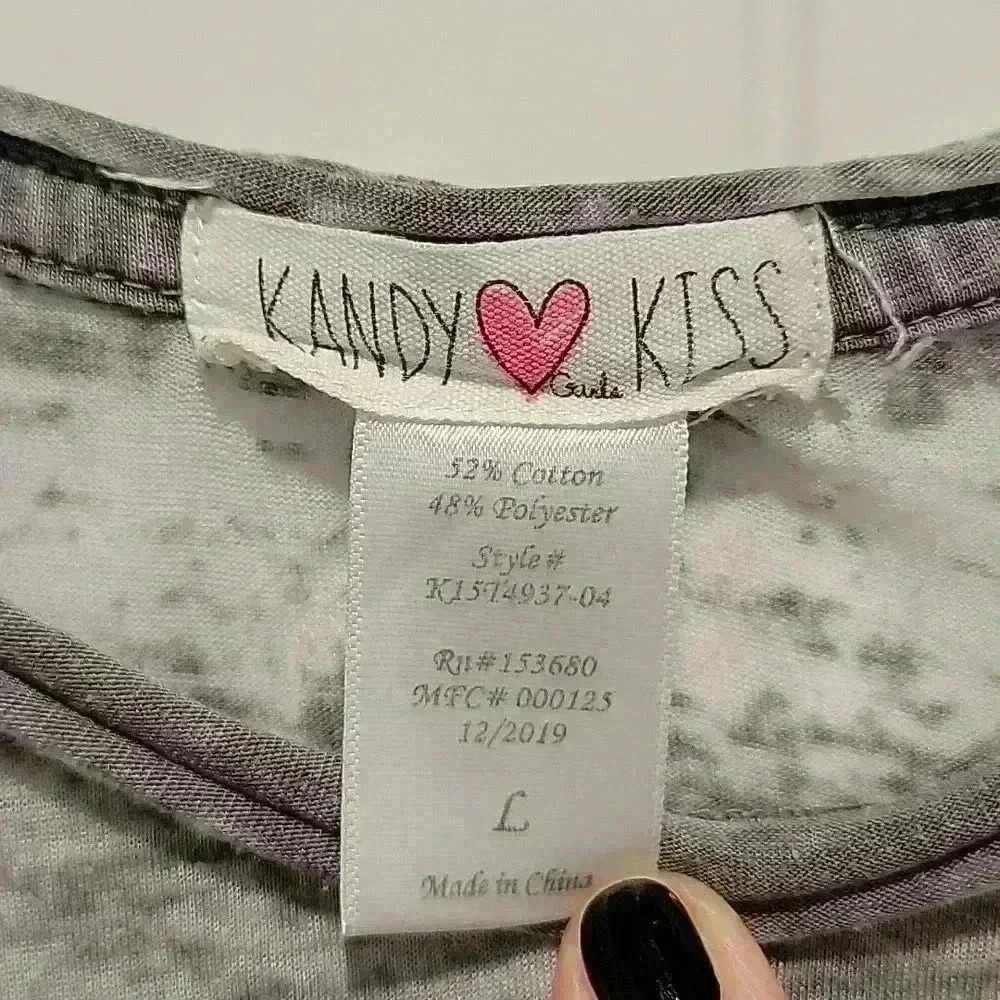 Def Leppard Tshirt Grey Size Large-Jr - Picture 2 of 6